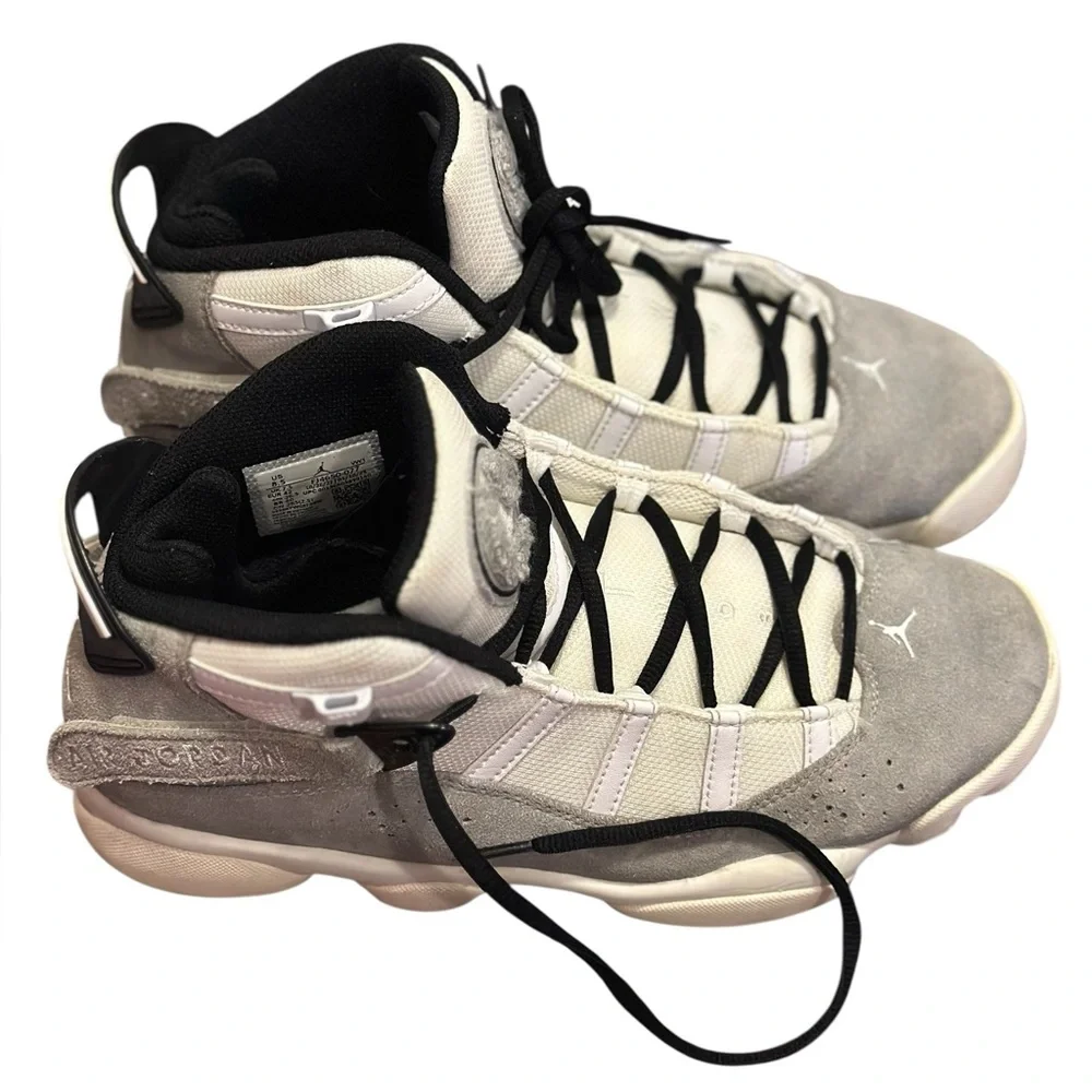 Jordan 6 Rings Cement Grey Men's - FJ4650-077 - US  Size 8.5 - Picture 10 of 14